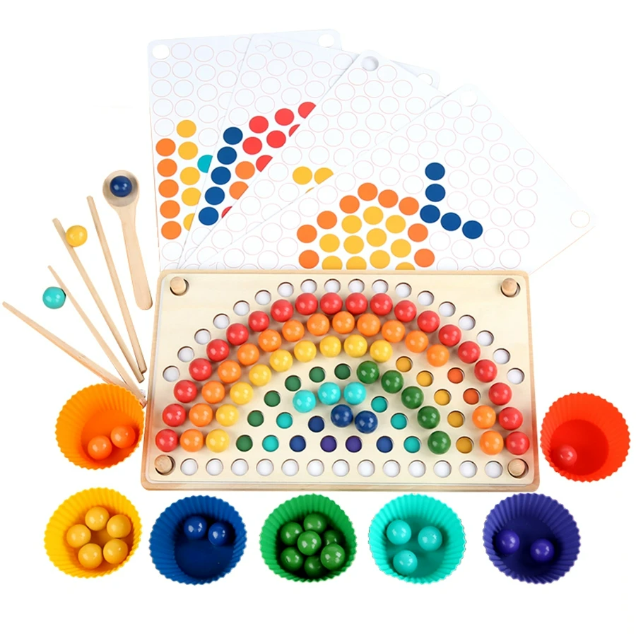 Colorful Kids Educational Bead Toy Set - Fesara