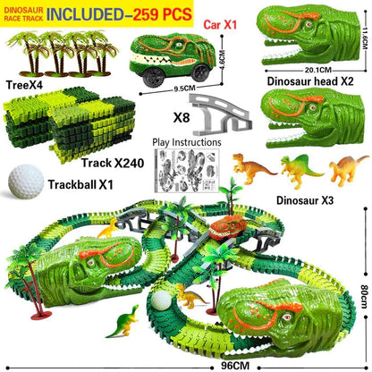 Fun Dinosaur Train Set with Extra Cars