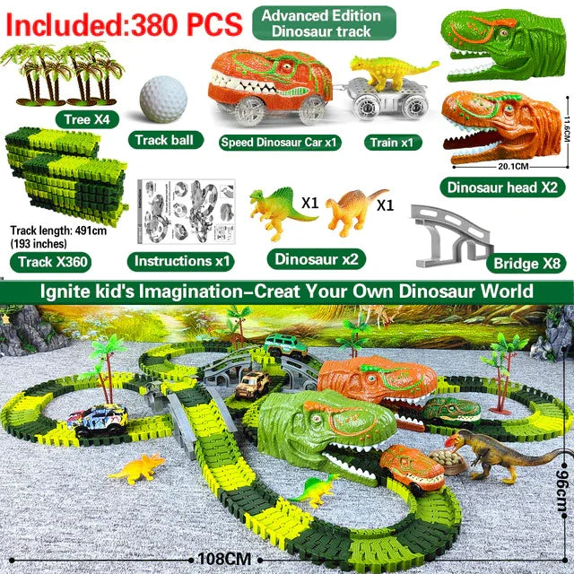 Fun Dinosaur Train Set with Extra Cars