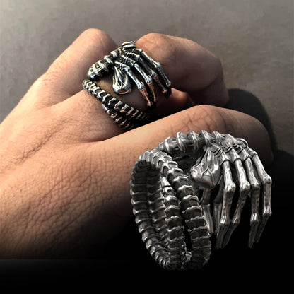 Sci-Fi Alien Face Ring - Fesara