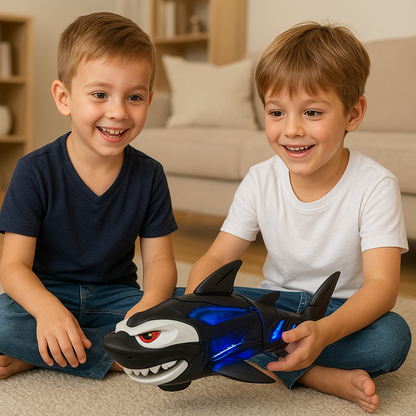 Fun Musical Shark Night Light Toy
