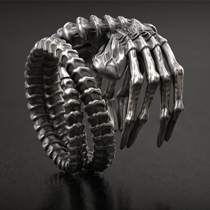 Sci-Fi Alien Face Ring