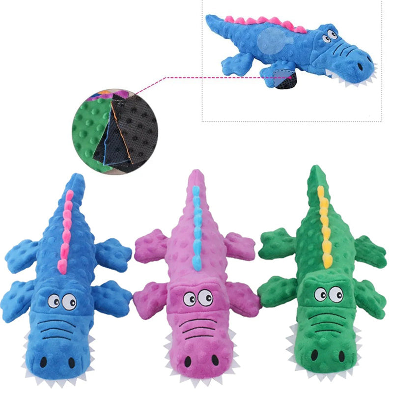 Durable Pet Crocodile Chew Toy