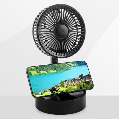 Portable Adjustable Rechargeable Floor Fan