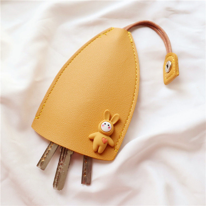 Fesara | Synthetic Leather Key Holder Pouch - Fesara