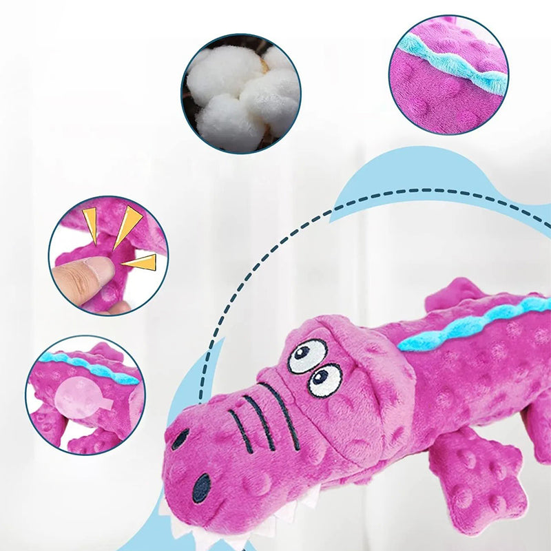 Durable Pet Crocodile Chew Toy