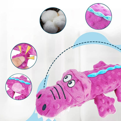 Durable Pet Crocodile Chew Toy