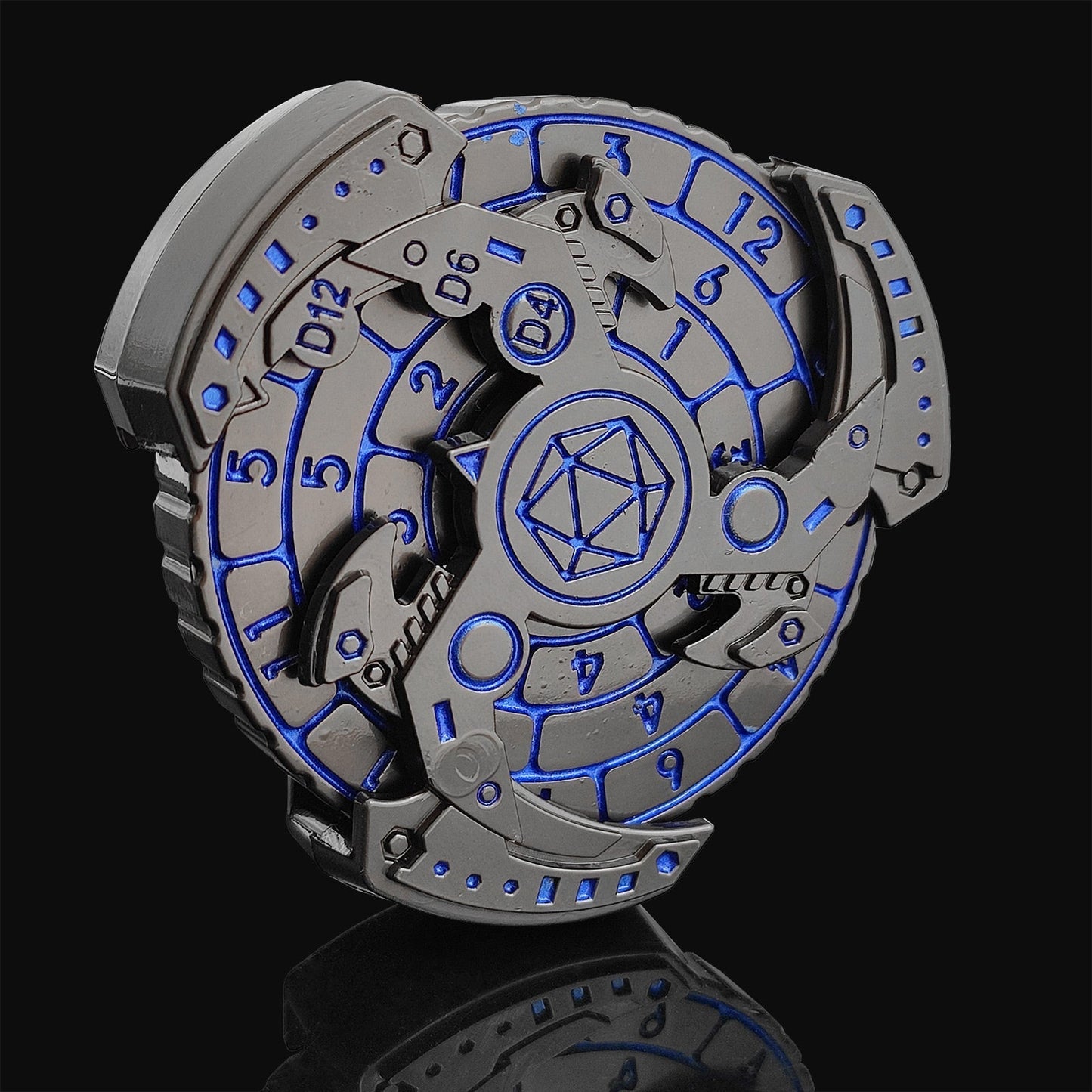 Premium 7-in-1 Metal Fidget Dice Set