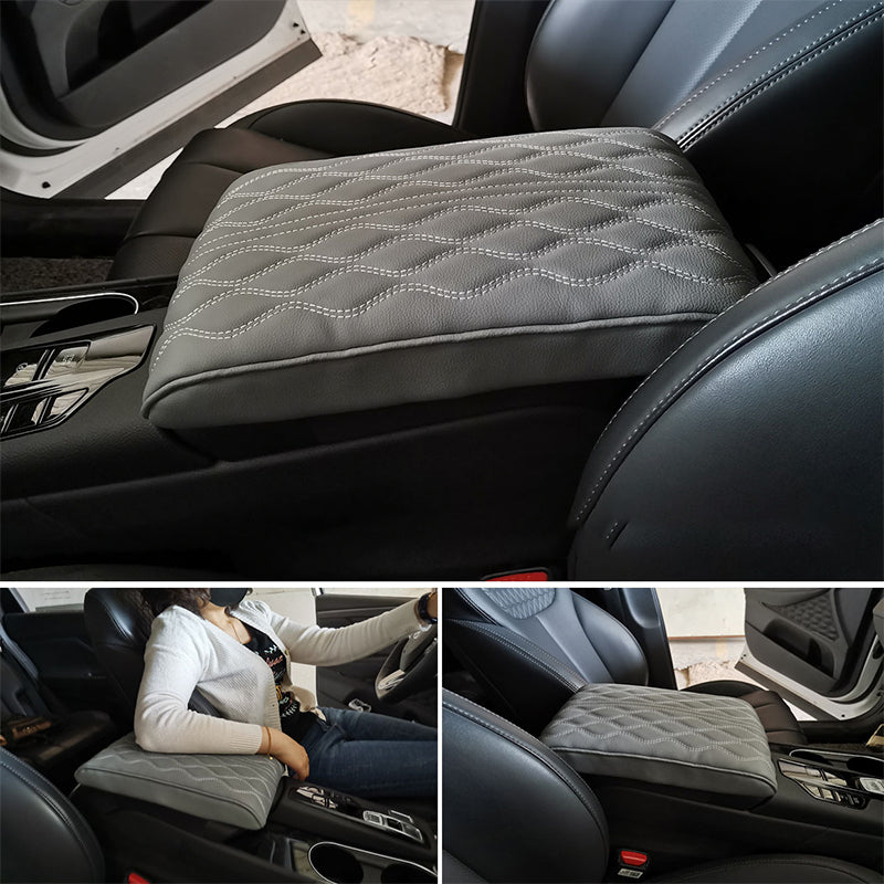 Comfortable Car Armrest Box with Memory Foam Cushion - Fesara