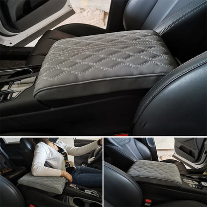 Comfortable Car Armrest Box with Memory Foam Cushion - Fesara