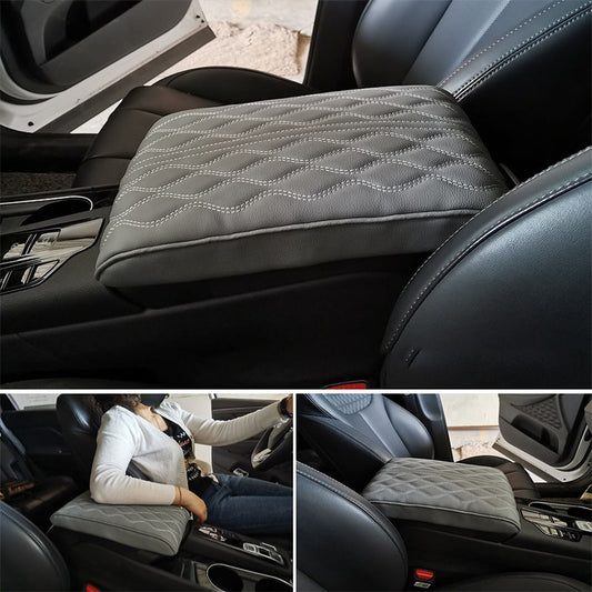 Comfortable Car Armrest Box with Memory Foam Cushion - Fesara
