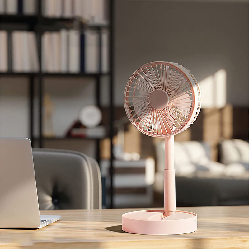 Portable Adjustable Rechargeable Floor Fan