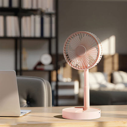 Portable Adjustable Rechargeable Floor Fan