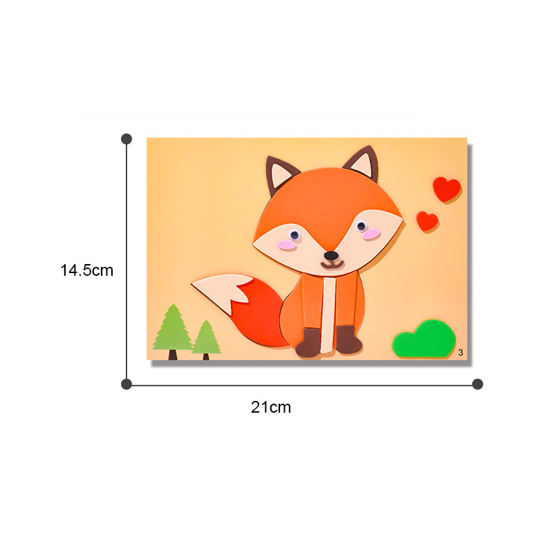 Fun 3D Animal Sticker Making Kit