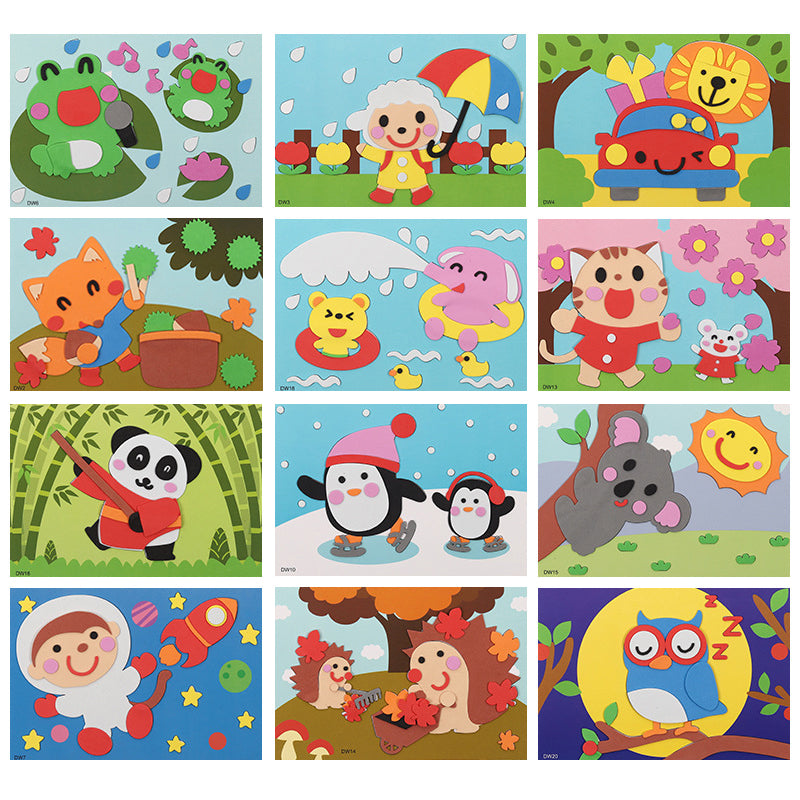 Fun 3D Animal Sticker Making Kit