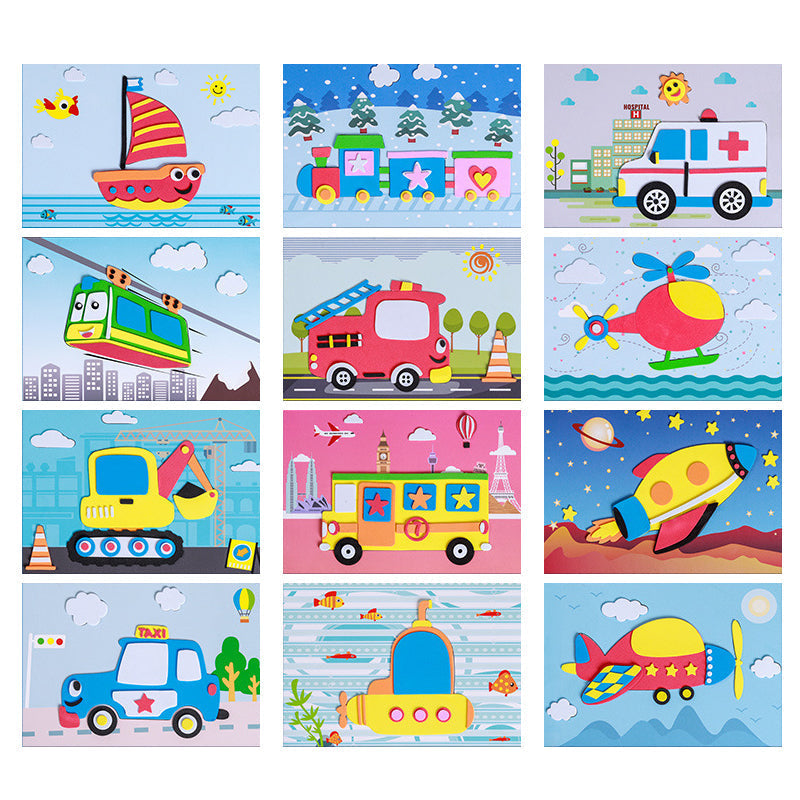 Fun 3D Animal Sticker Making Kit
