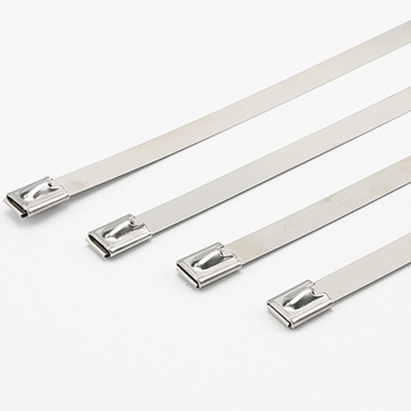 Heavy Duty Stainless Steel Cable Ties (100 Pack)