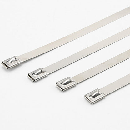 Heavy Duty Stainless Steel Cable Ties (100 Pack)
