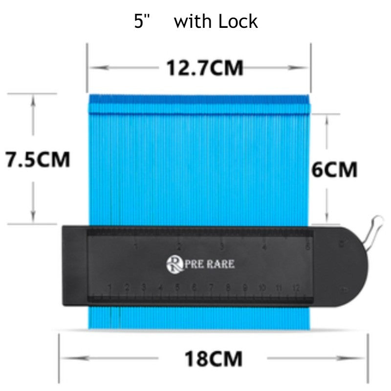 Accurate Locking Profile Gauge Tool for DIY Projects - Fesara