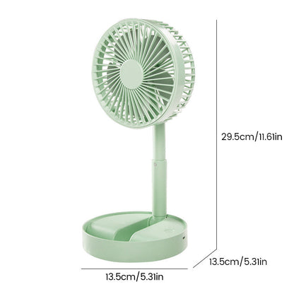 Portable Adjustable Rechargeable Floor Fan