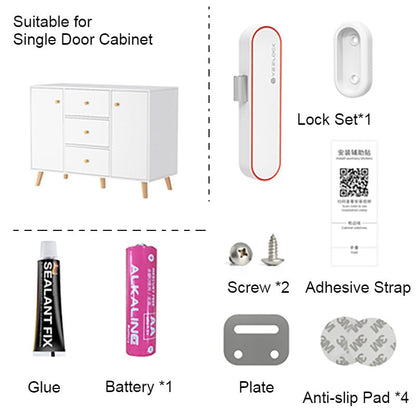 Wireless Smart Cabinet Lock with Easy Bluetooth Control