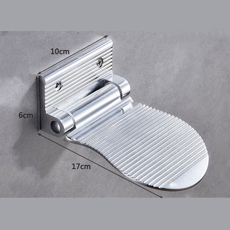 Rubber Bathroom Shower Foot Rest for Easy Leg Shaving