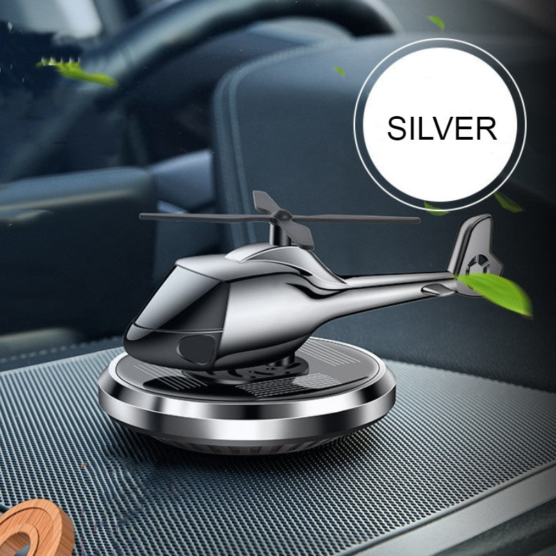 Eco Friendly Car Air Freshener with Solar Power Rotation