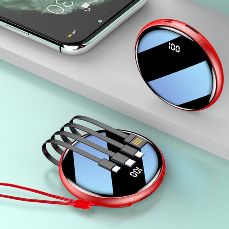 Compact 20000mAh Travel Power Bank with LED Display