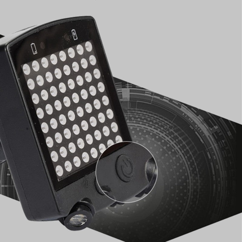 Wireless LED Bike Turn Signal Light with Remote Control