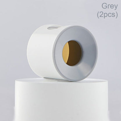 Modern Wall Mount Toothbrush Holder with Ventilation