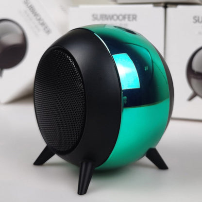 Compact Wireless Bluetooth Speaker with Metal Case