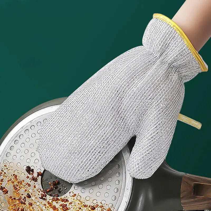 Durable Grip Cleaning Gloves - 2 Pack