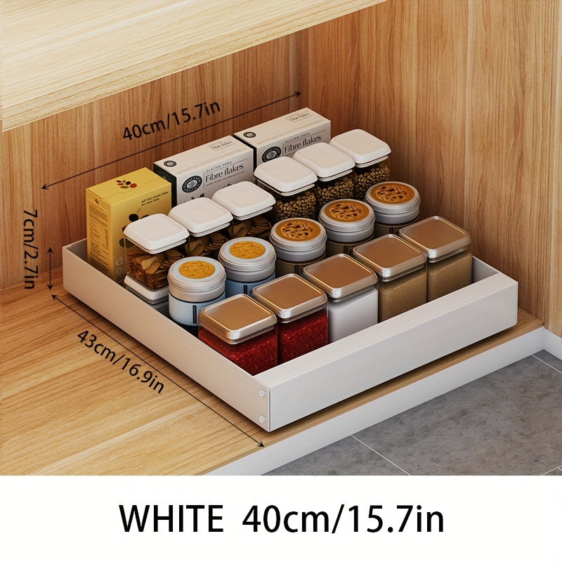 Compact Kitchen Slide Out Storage Shelf
