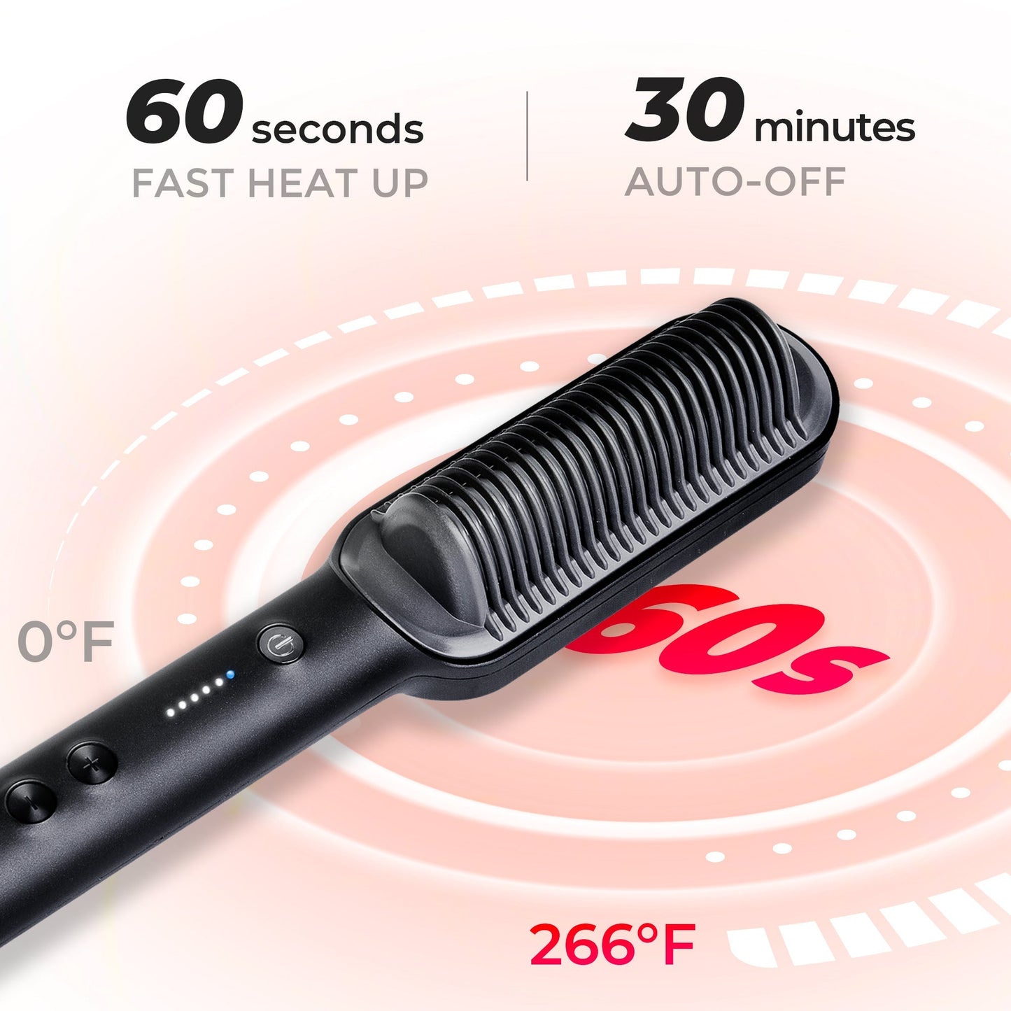 Gentle Care Hair Brush for Silky, Healthy Locks