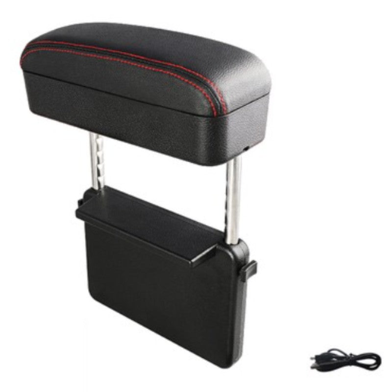 Car Armrest Storage Box with Wireless Charging Tray