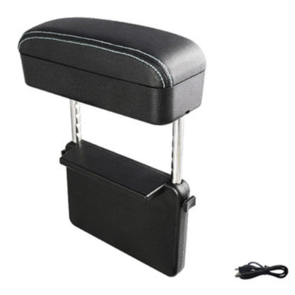 Car Armrest Storage Box with Wireless Charging Tray