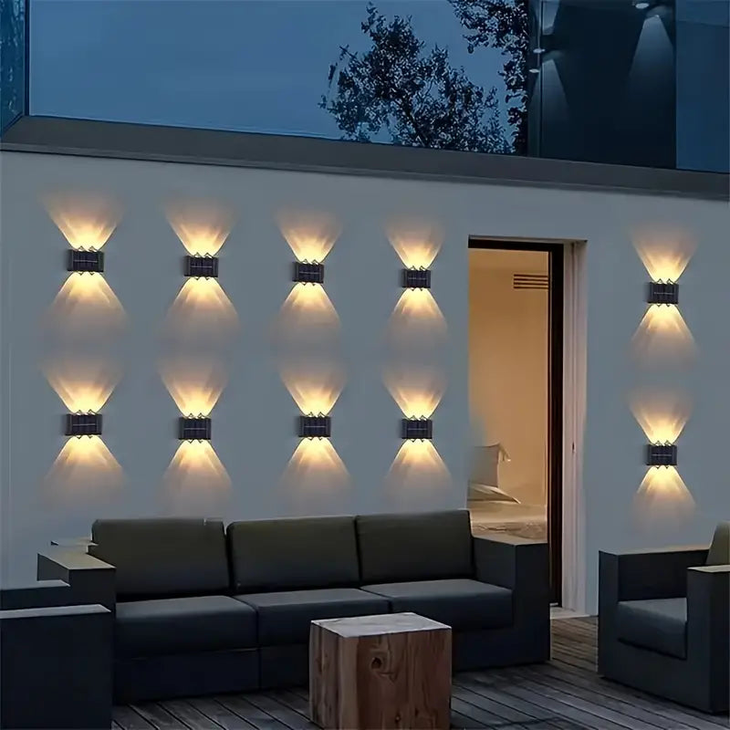 Green Outdoor LED Wall Light