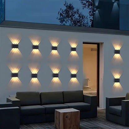 Green Outdoor LED Wall Light
