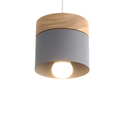 Stylish Wood Drop Ceiling Light