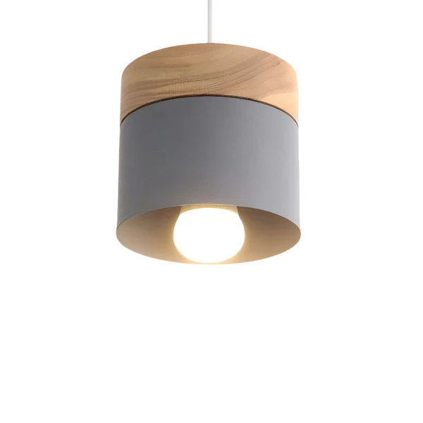 Kid's Room Wooden Hanging Lamp Reading Light