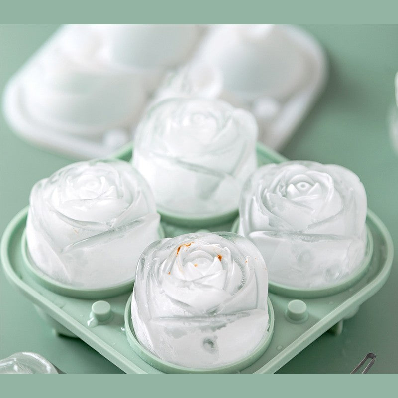 Lovely Flower Silicone Ice Tray for Kitchen Use - Fesara