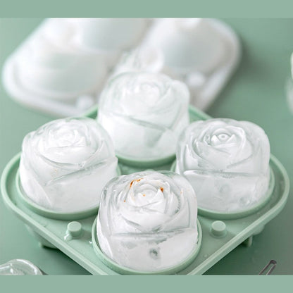 Lovely Flower Silicone Ice Tray for Kitchen Use - Fesara