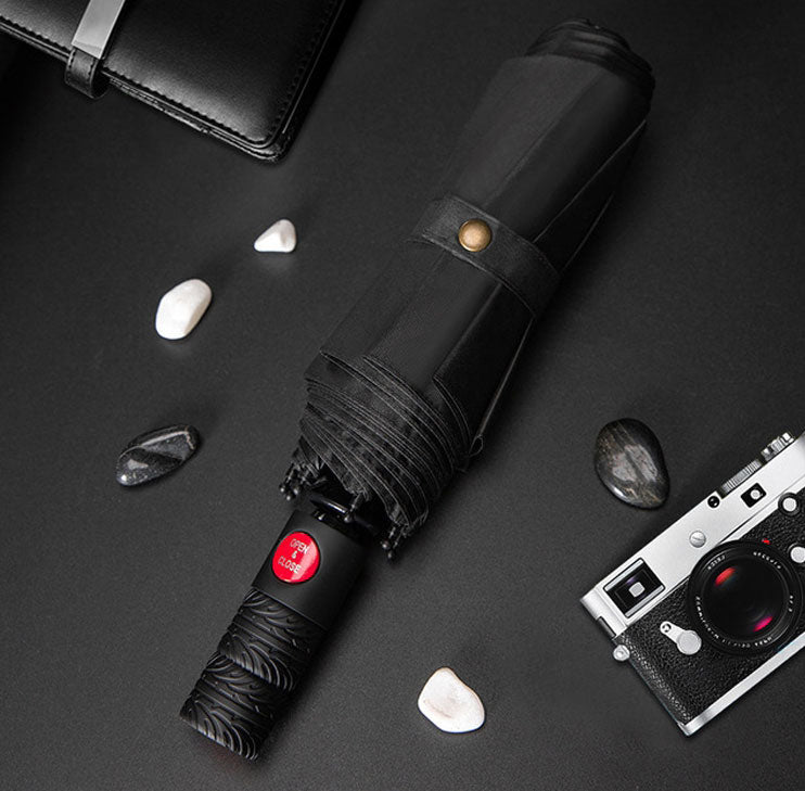 Waterproof Compact Travel Umbrella with UV Protection - Fesara