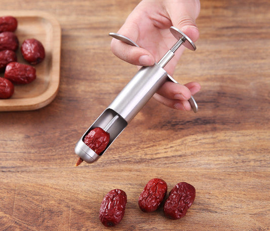 Easy Date Cherry Pitter Stainless Steel Tool - Fesara