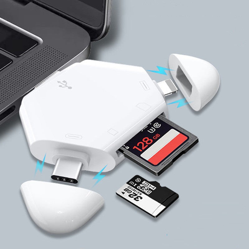 Universal 3-in-1 Memory Card Reader Adapter - Fesara