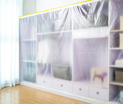 Clear Protective Plastic Cover for Furniture & Home - Fesara