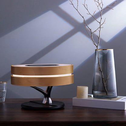 Wireless Charging Desk Lamp with Bluetooth Speaker