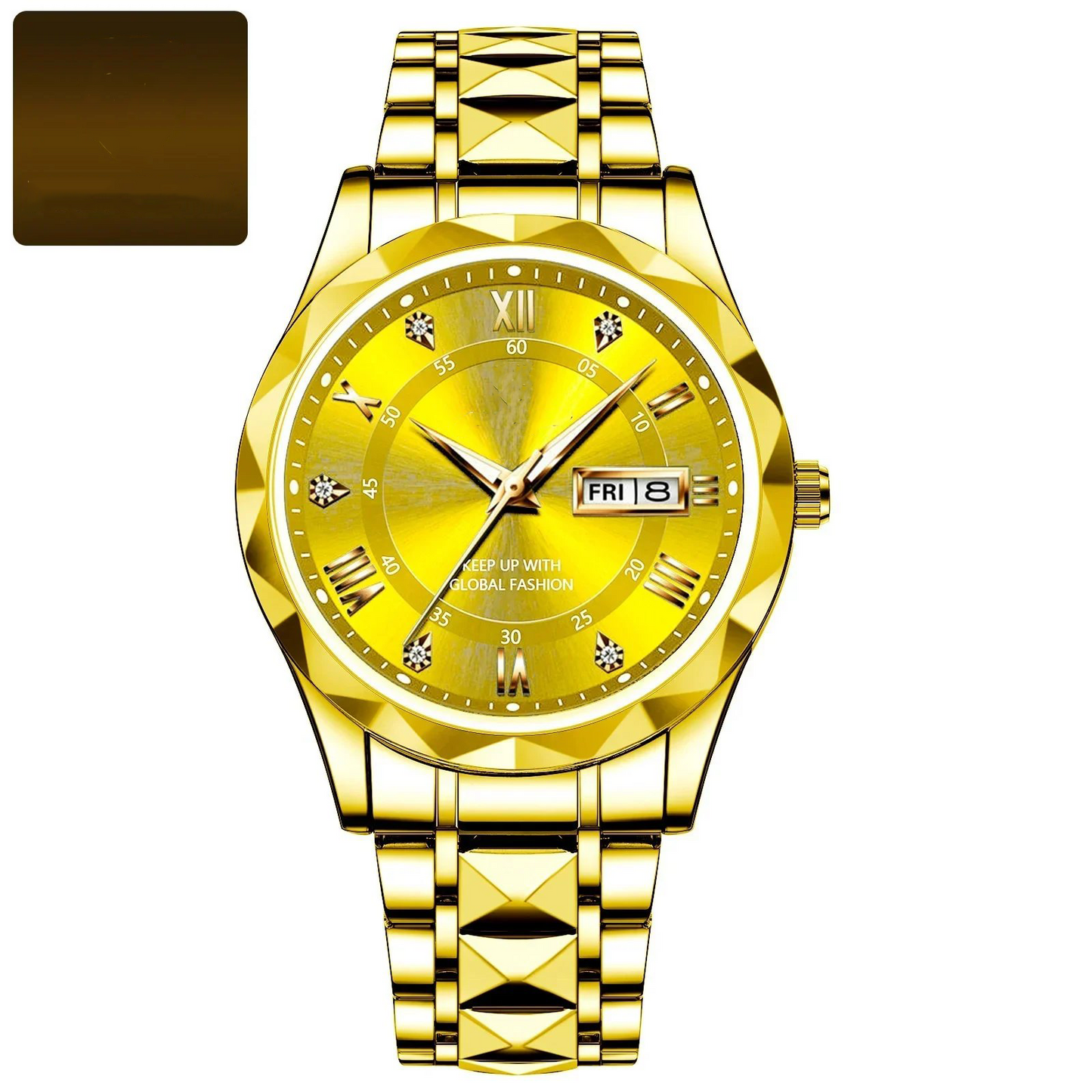 Premium Men's Waterproof Luminous Wrist Watch