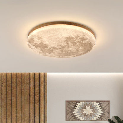 Simple Round White LED Ceiling Light Fixtures