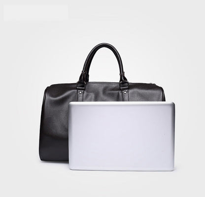 Classic Leather Duffel Bag for Men